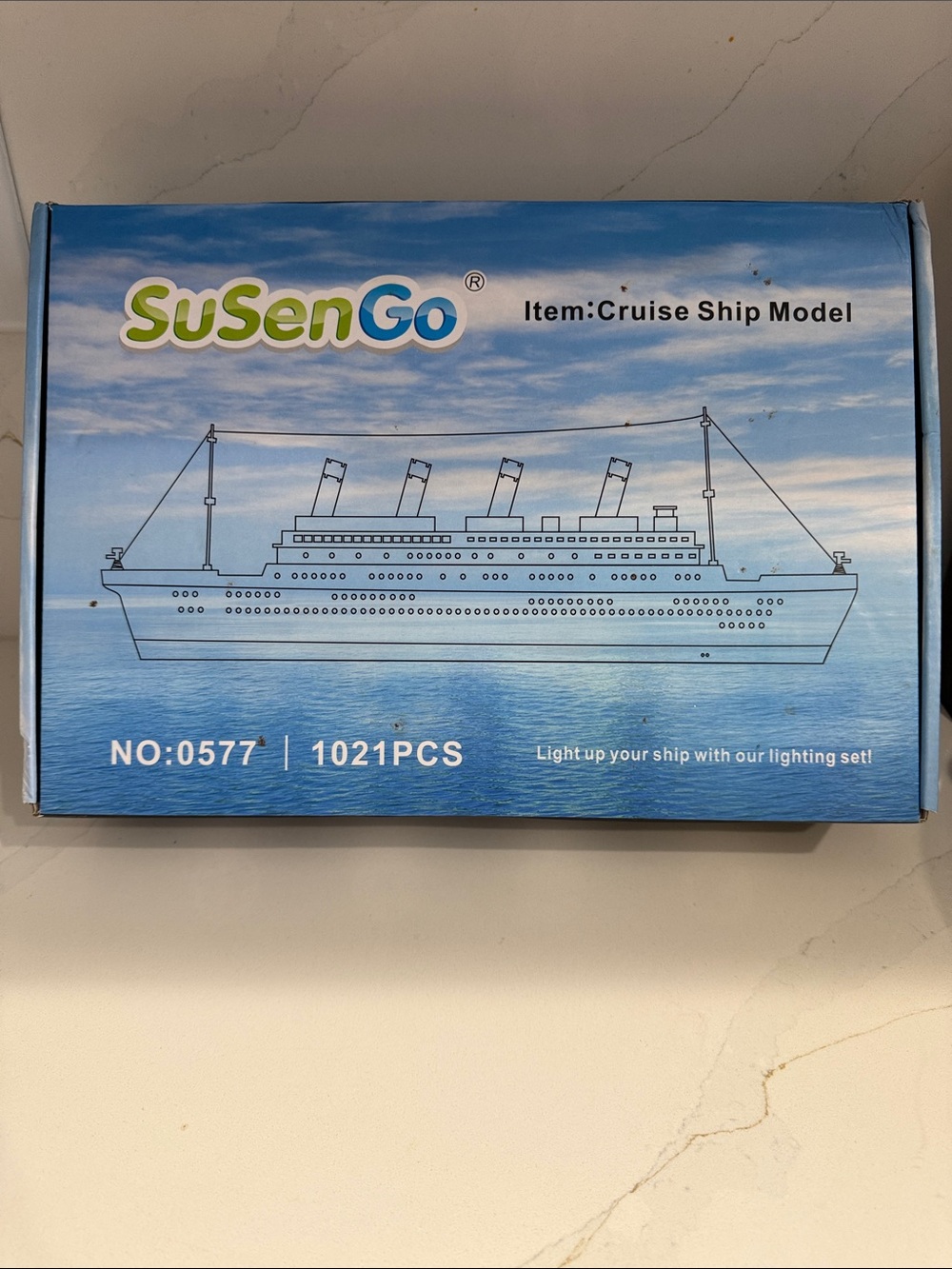 SuSenGo Cruise Ship Model Kit -